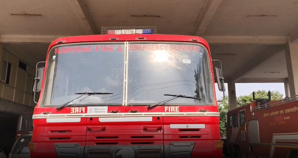 करनाल फायर विभाग कार्रवाई