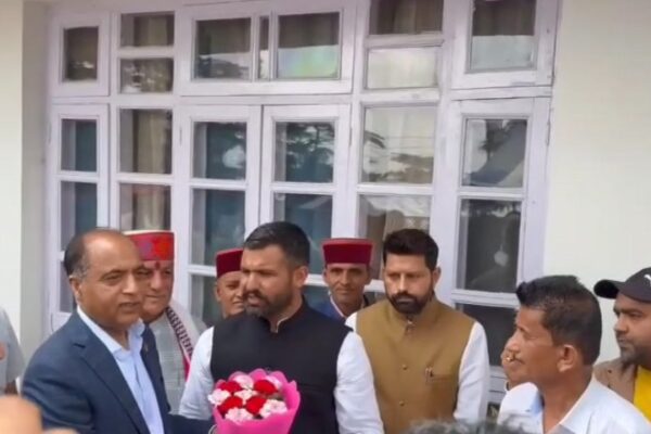जय राम ठाकुर से मिले सिरमौर जिला परिषद प्रतिनिधि