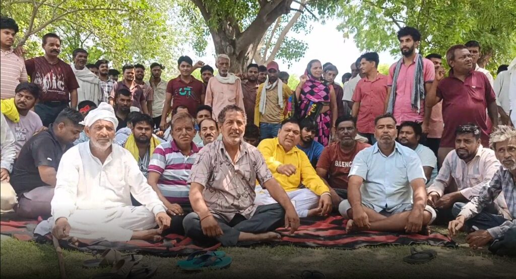भिवानी रेहड़ी संचालक विरोध
