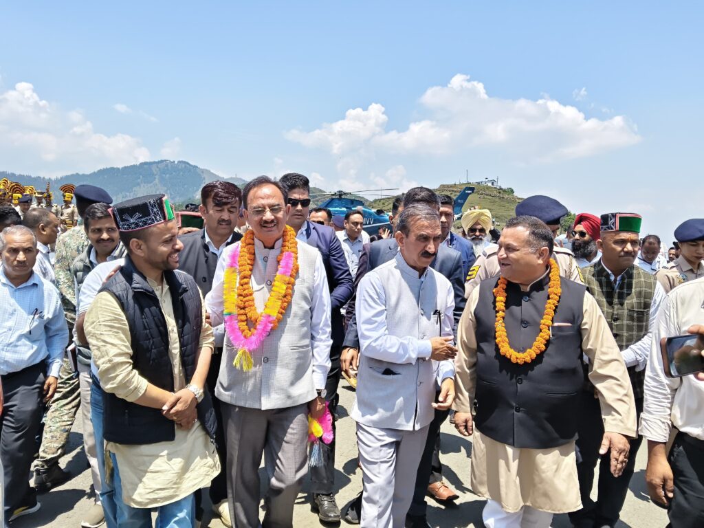 CM Sukhu Haripurdhar Visit