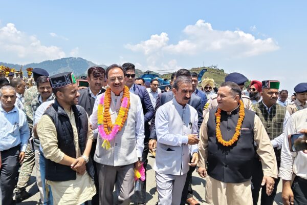 CM Sukhu Haripurdhar Visit