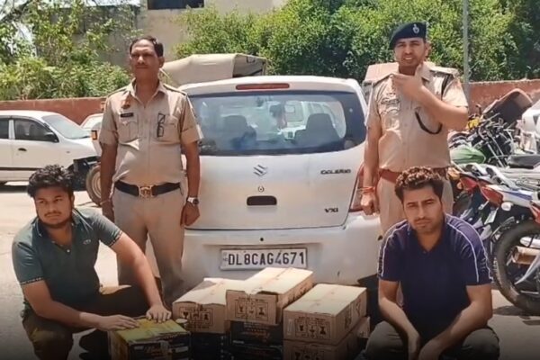 Palwal Illegal Liquor Smuggling