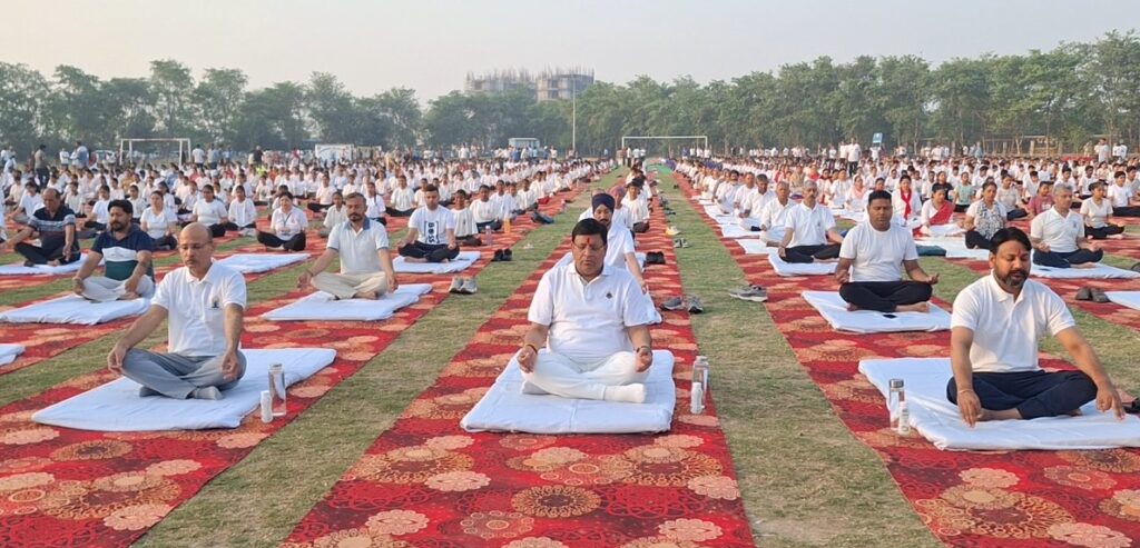 अंबाला अंतर्राष्ट्रीय योग दिवस