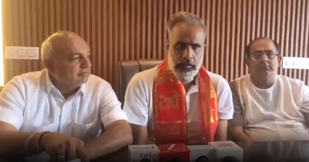 पलवल भाजपा आपातकाल प्रेस वार्ता