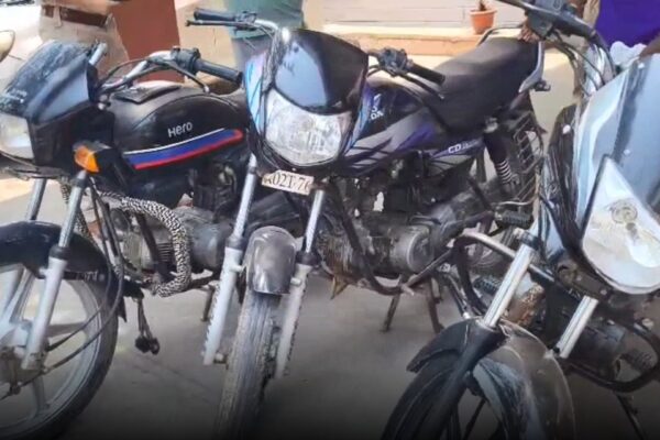अंबाला वाहन चोर गिरफ्तार