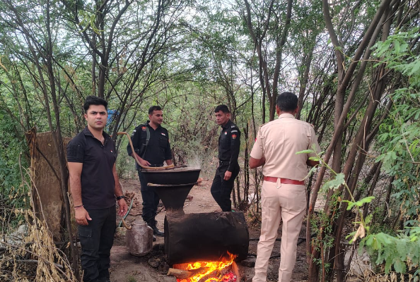 हिसार अवैध शराब कार्रवाई