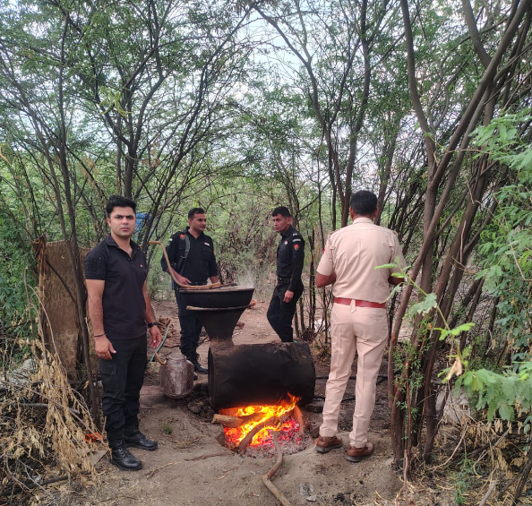हिसार अवैध शराब कार्रवाई