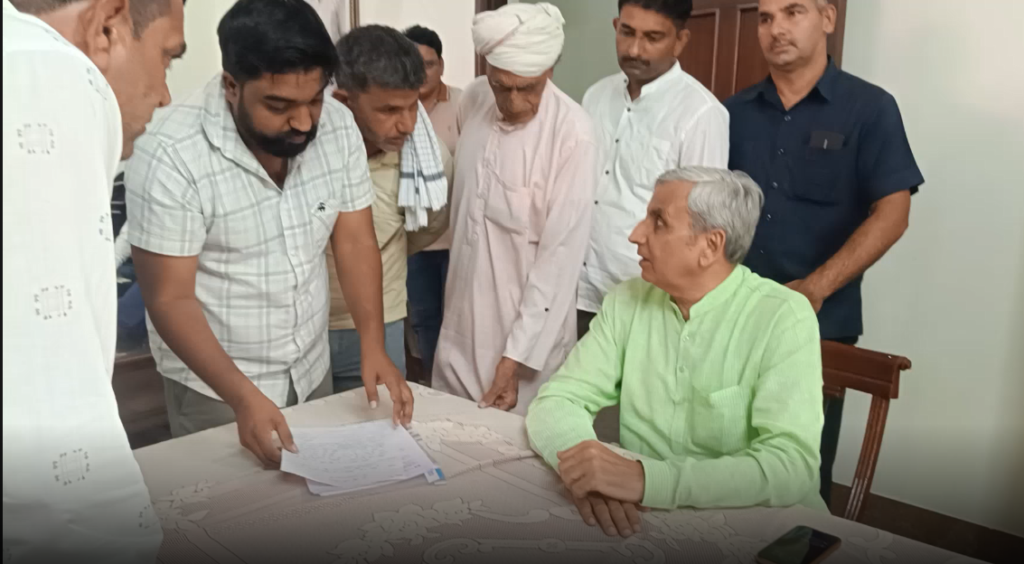 भिवानी किसानों का 250 करोड़ मुआवजा