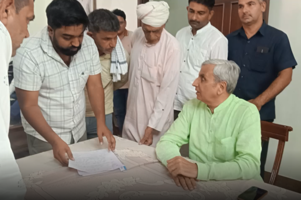भिवानी किसानों का 250 करोड़ मुआवजा