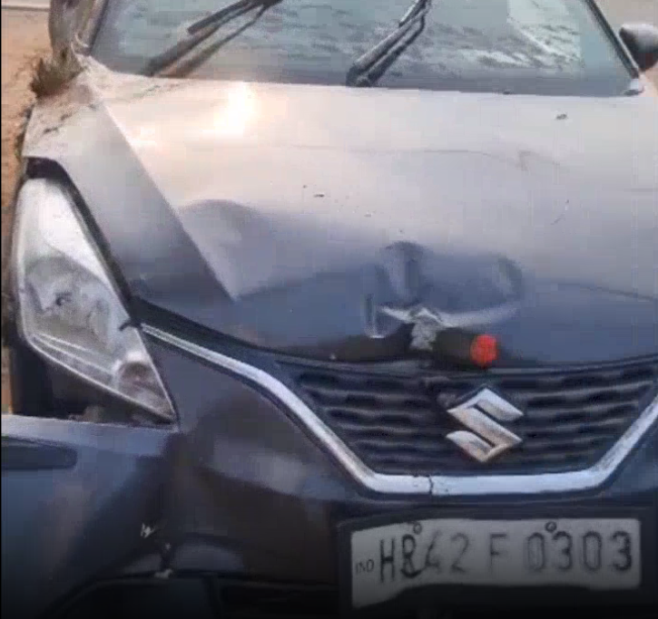पानीपत बाबरपुर मंडी कार हादसा