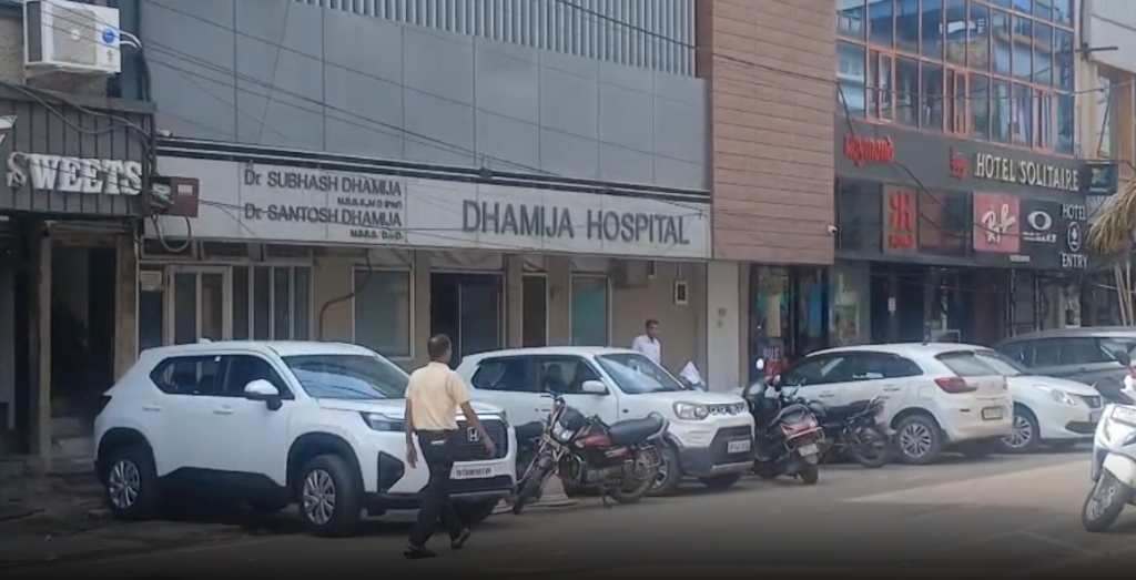 अंबाला कैंट में मल्टीलेवल पार्किंग के बावजूद बाजारों में अवैध पार्किंग