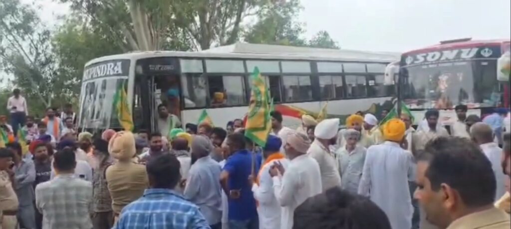 दिल्ली कूच किसान आंदोलन