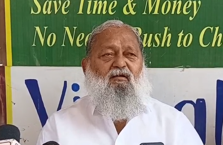 अनिल विज EVM पर बयान