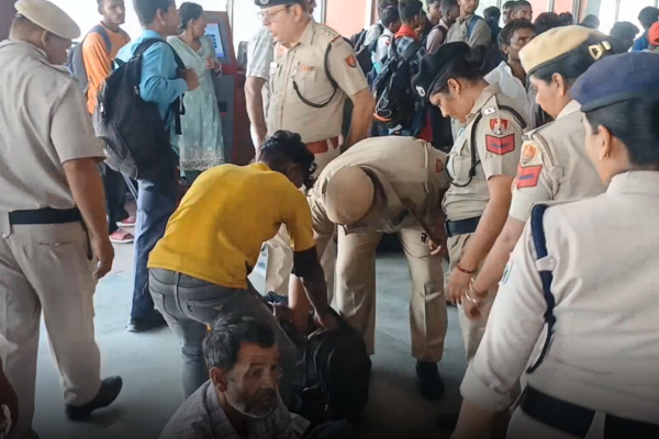 अंबाला कैंट रेलवे स्टेशन जहरखुरानी जागरूकता अभियान