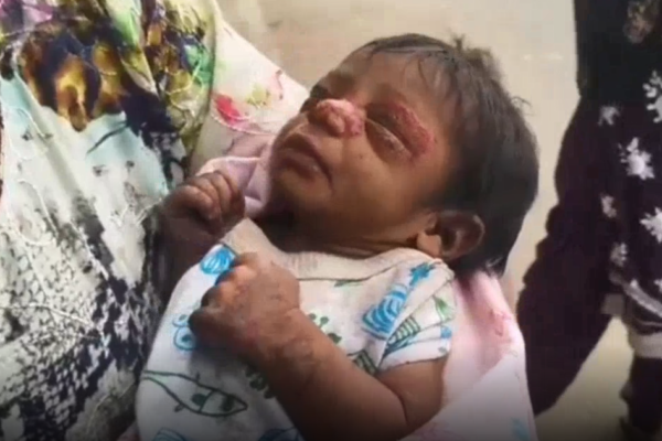 शाहाबाद में नवजात बच्ची मिली