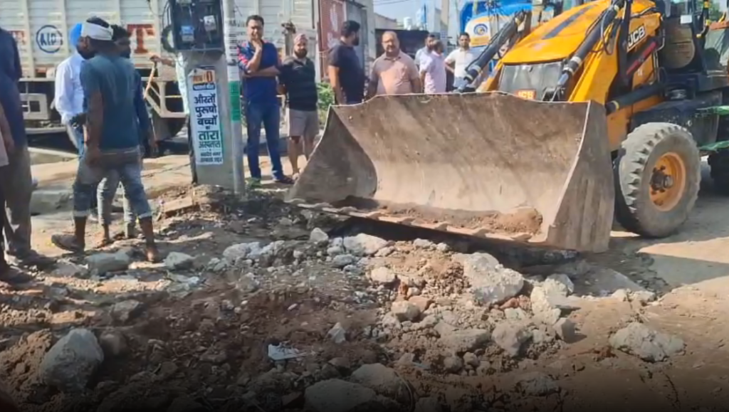 अंबाला गीता नगरी पानी की किल्लत