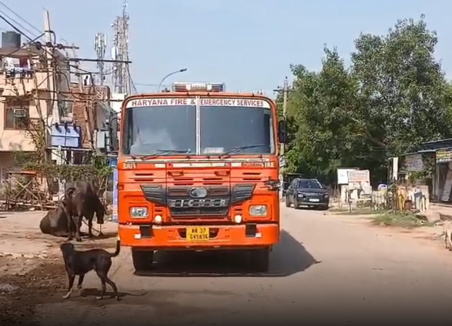 अंबाला फायर ब्रिगेड की तैयारी