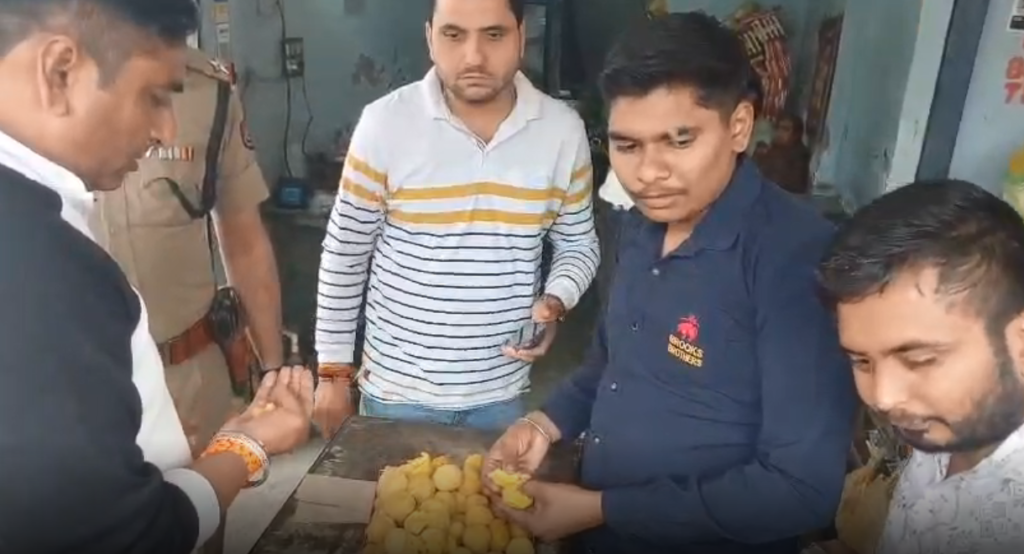 यमुनानगर खाद्य सुरक्षा विभाग की छापेमारी