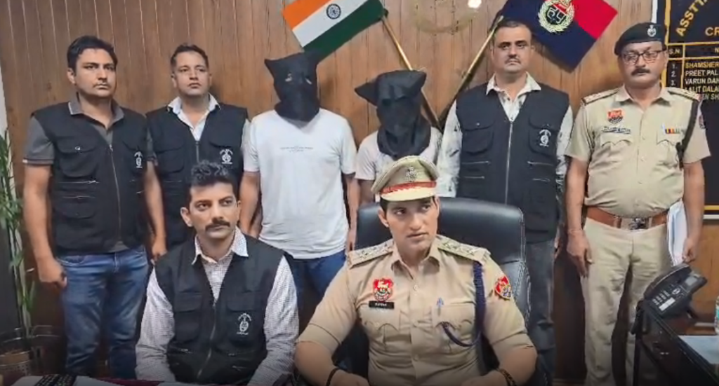 गुरुग्राम विदेशी पिस्टल के साथ 3 आरोपी