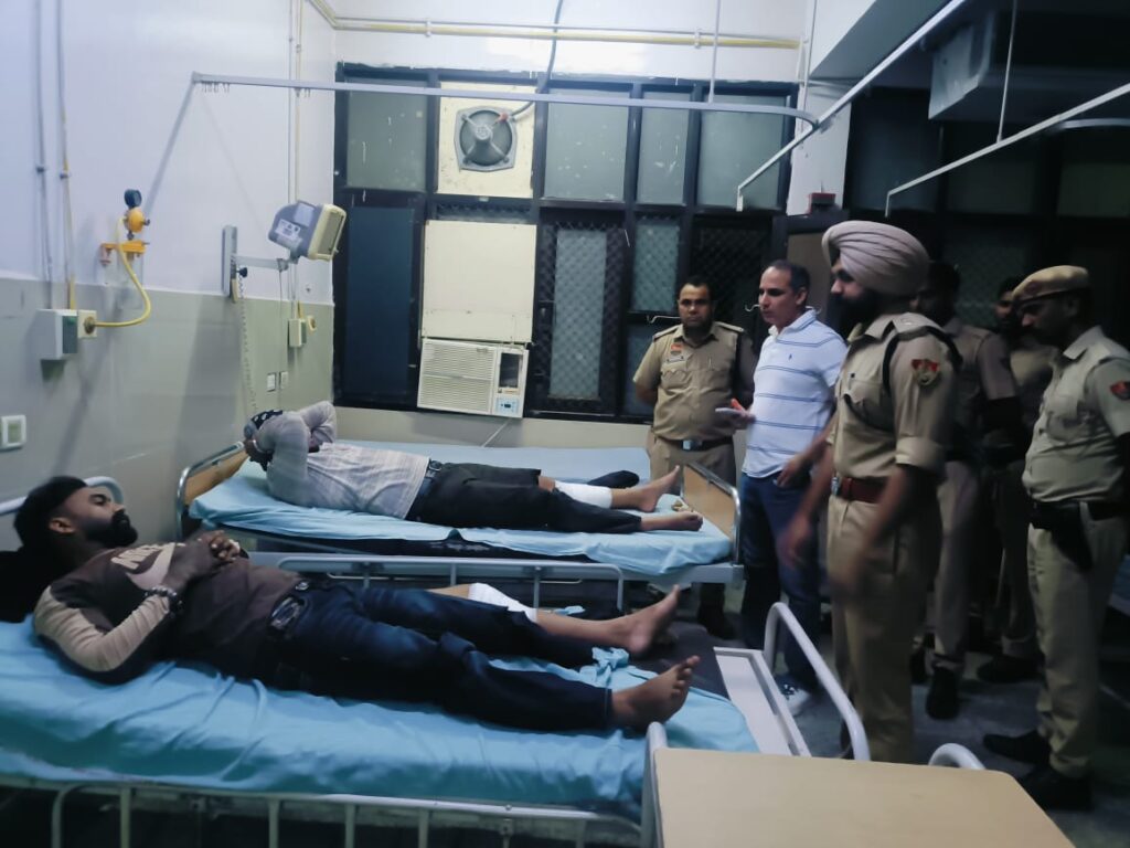 पंचकूला पुलिस मुठभेड़